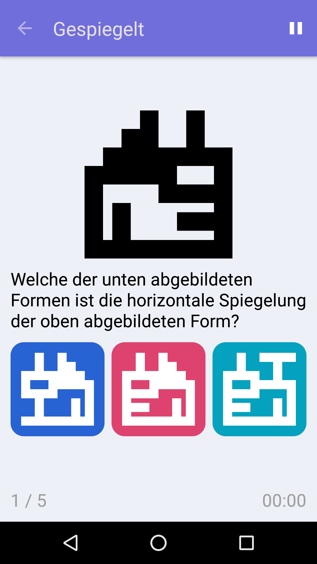 Gespiegelt : Kostenloses Spiel zum logischen Denken für iPhone und Android