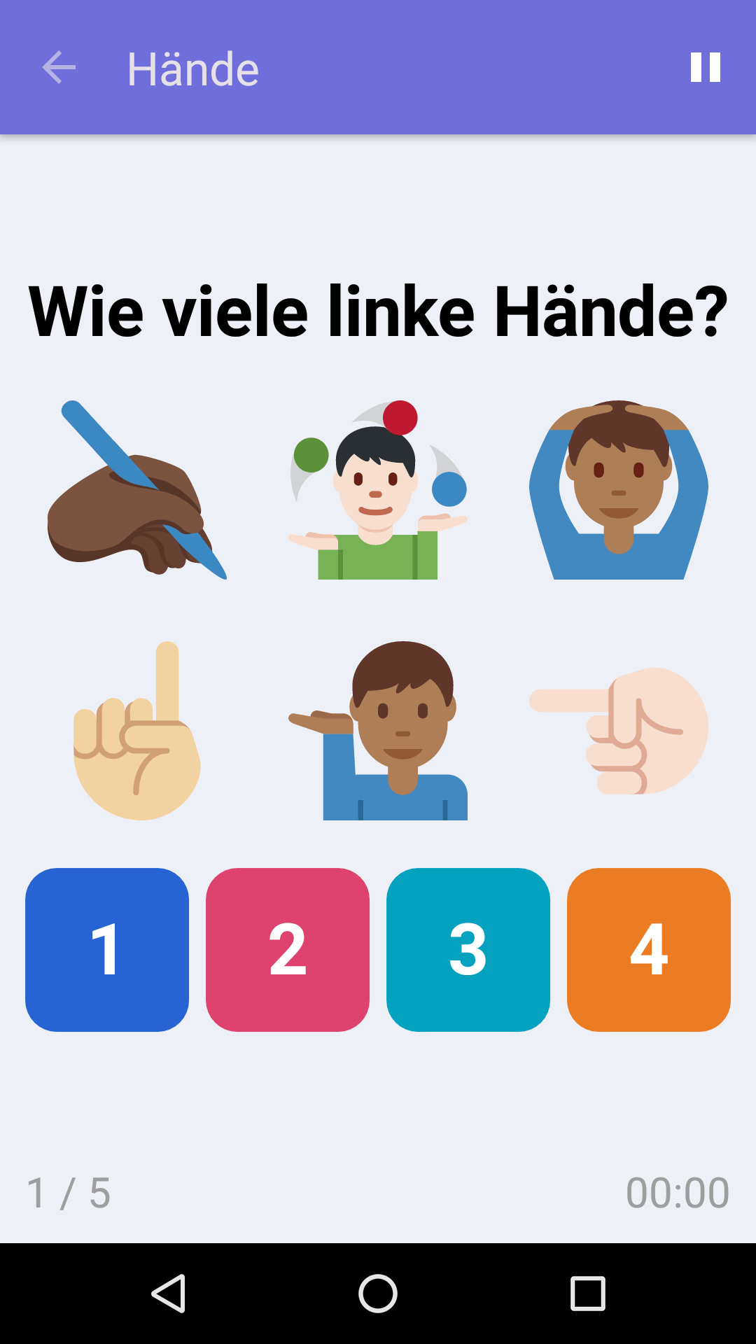 Hände : Kostenloses Spiel zum logischen Denken für iPhone und Android