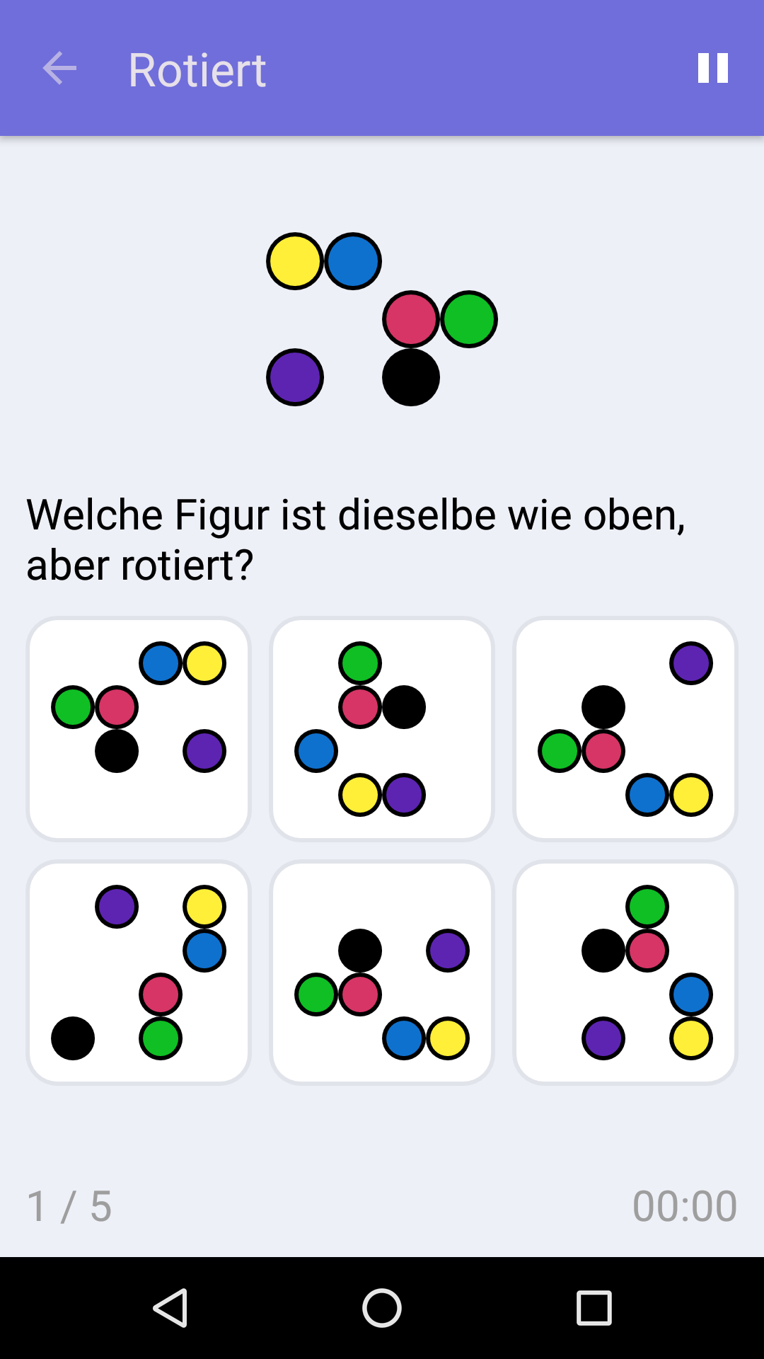 Rotiert : Kostenloses Spiel zum logischen Denken für iPhone und Android