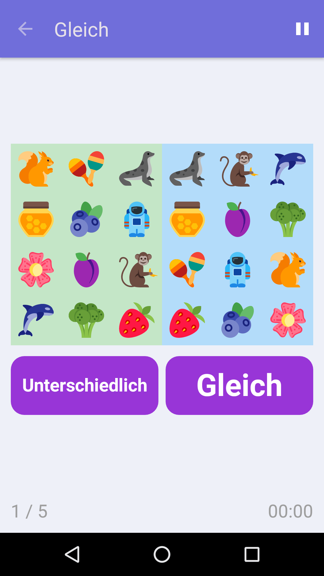 Gleich : Kostenloses Konzentrationsspiel für iPhone und Android