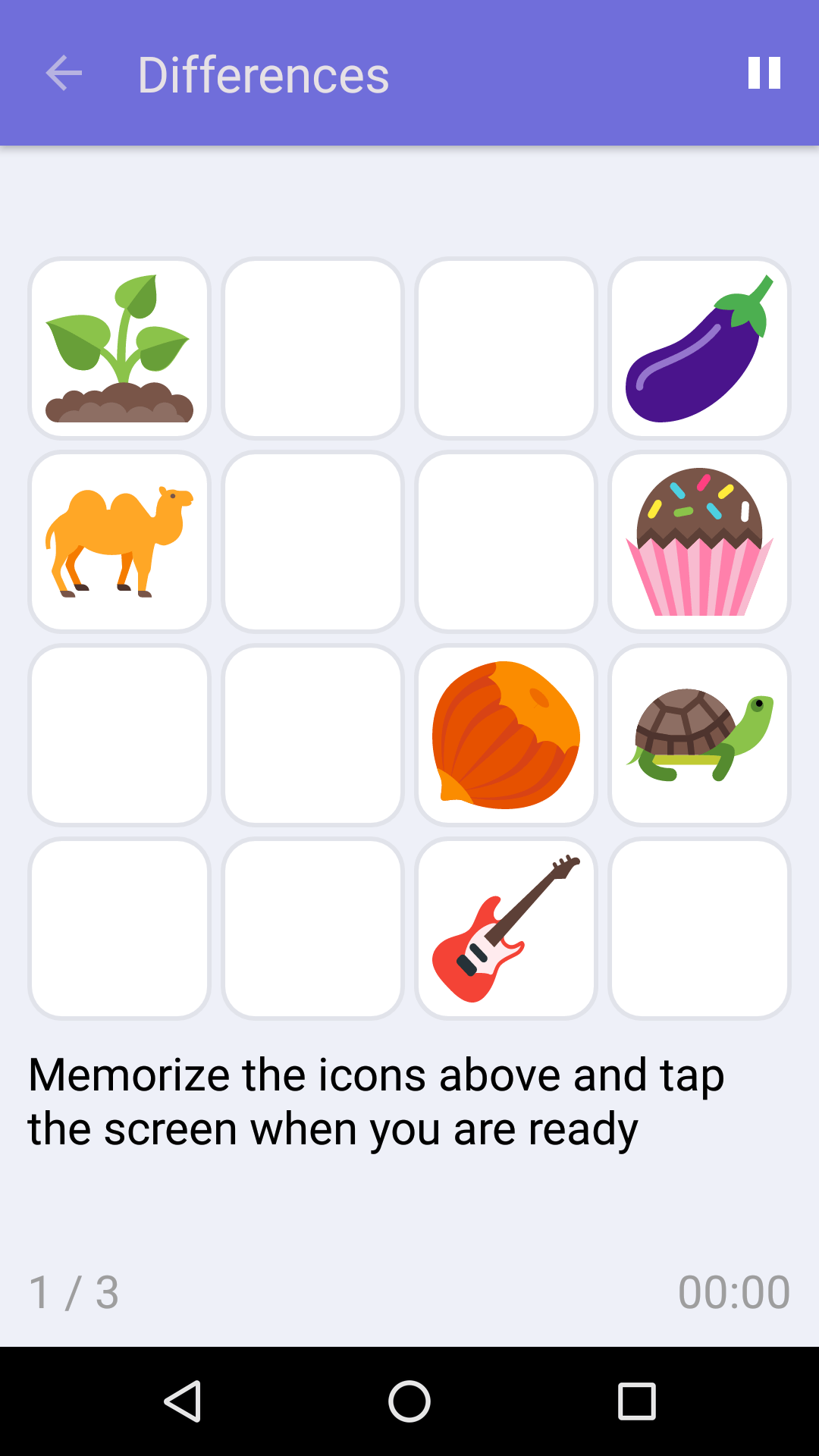 Differences : Free Memory Game for iPhone & Android