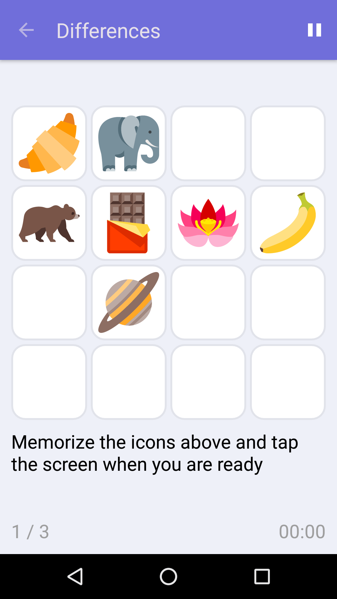 Differences : Free Memory Game for iPhone & Android