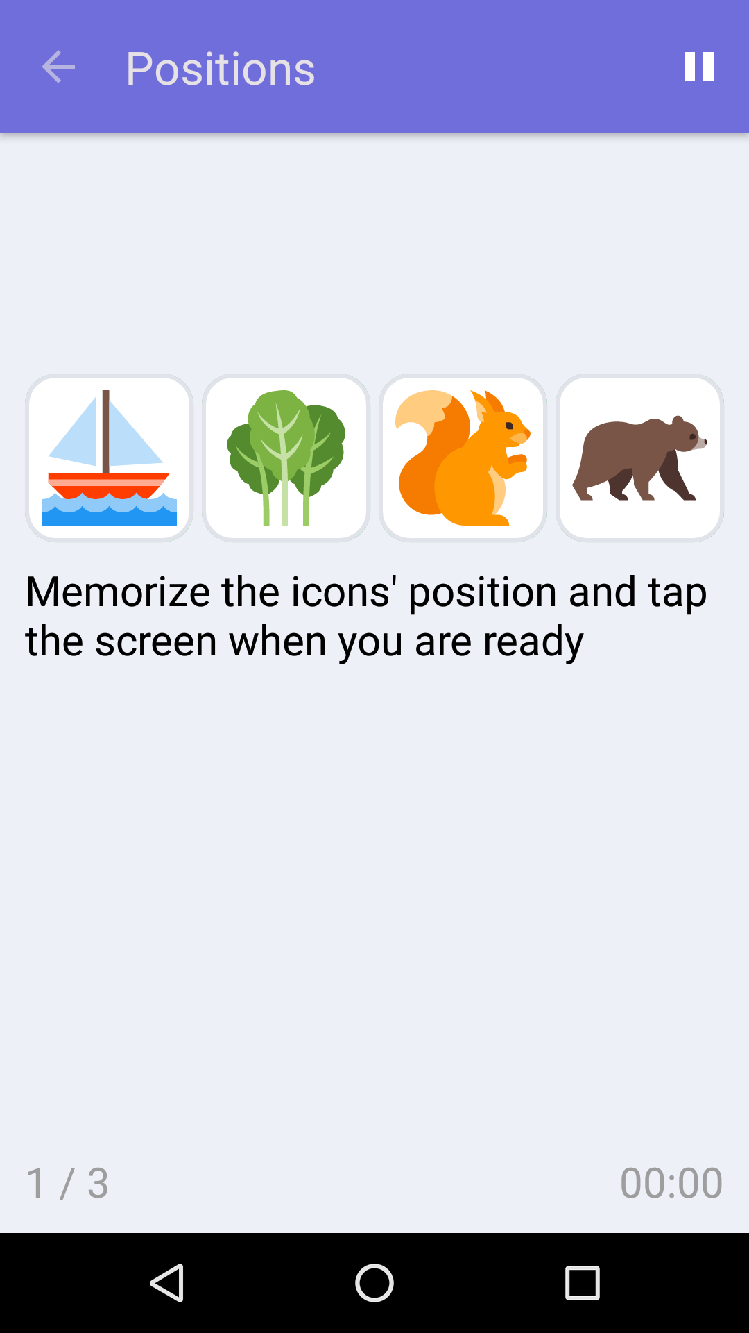 Positions : Free Memory Game for iPhone & Android