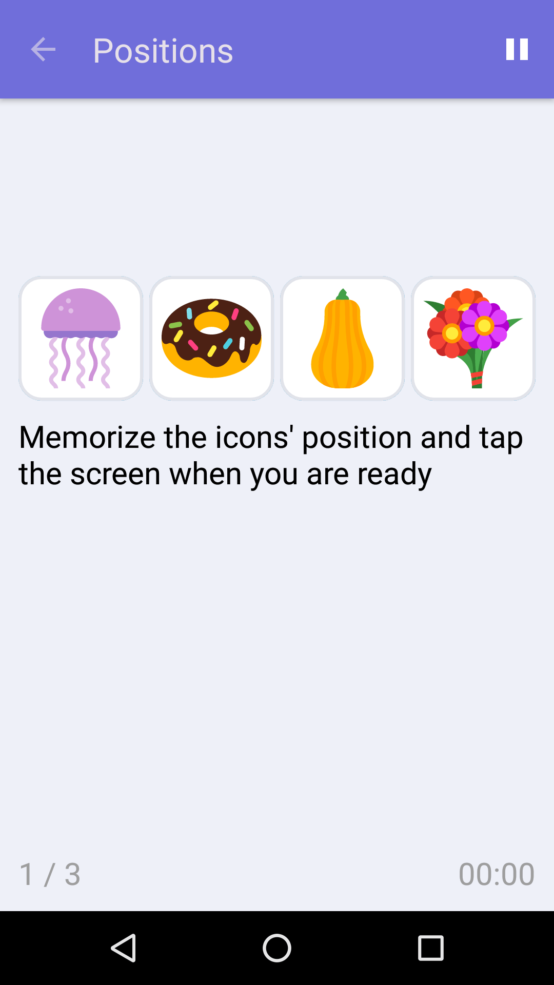 Positions : Free Memory Game for iPhone & Android