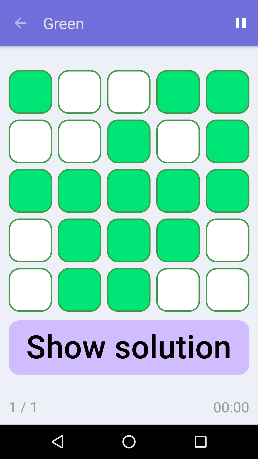 Green : Free Logic Game for iPhone & Android