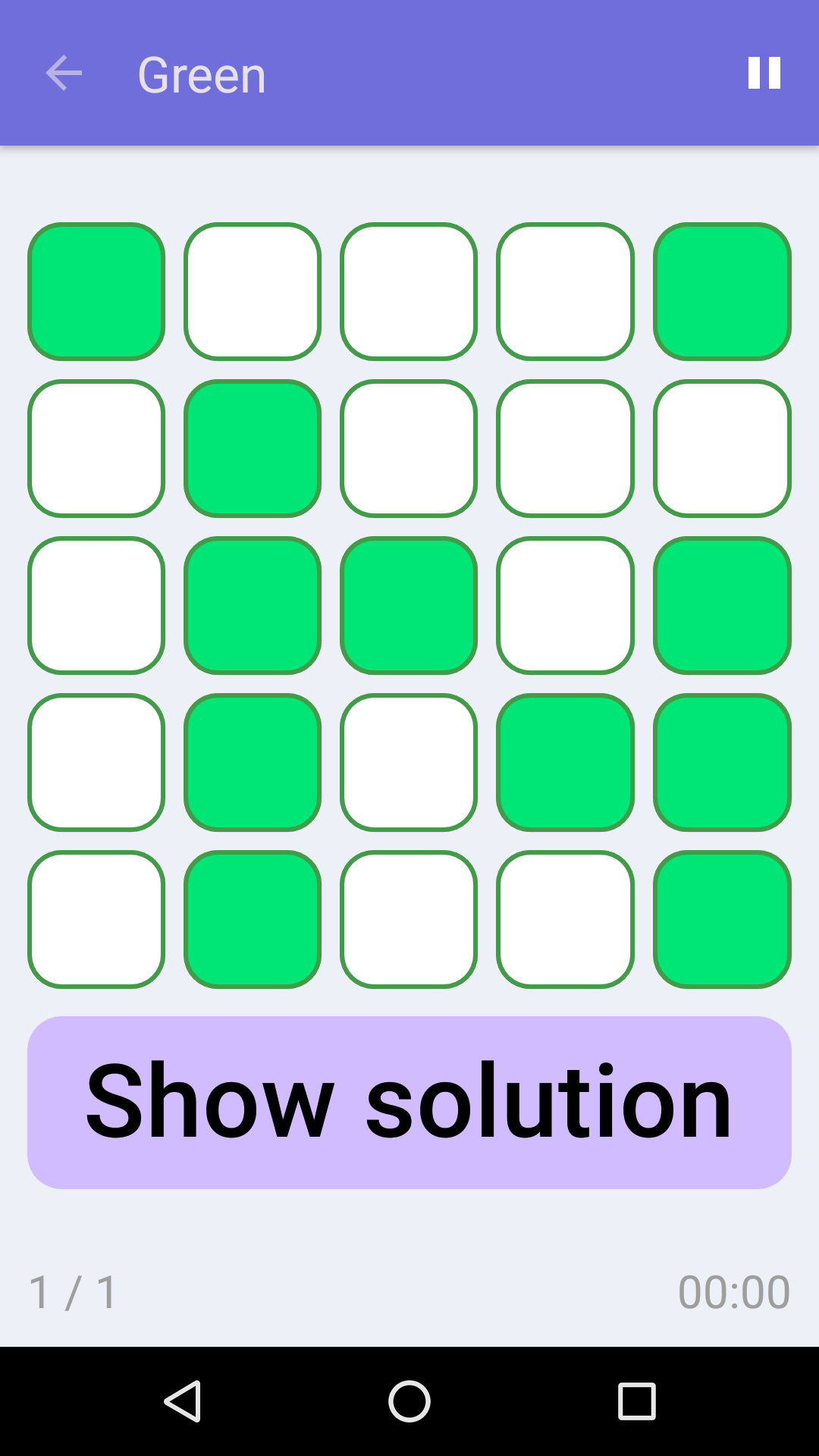 Green : Free Logic Game for iPhone & Android