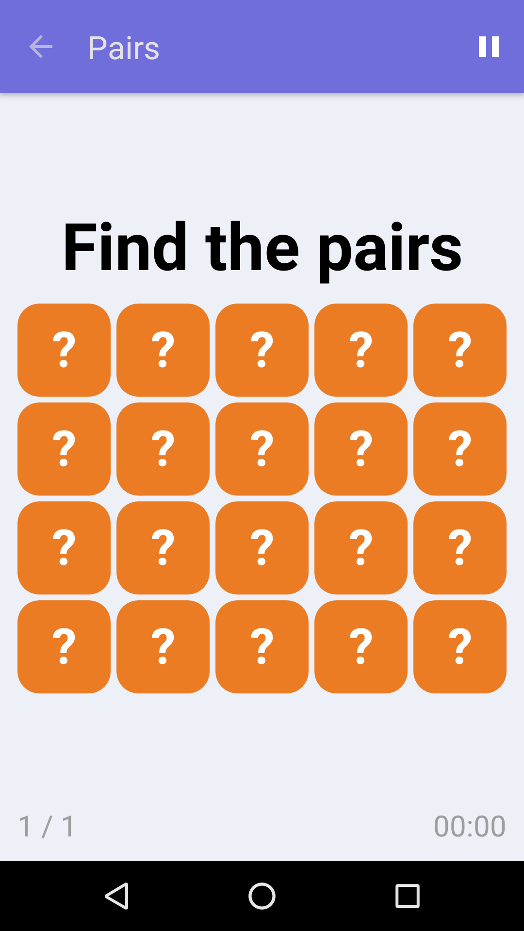 Pairs : Free Memory Game for iPhone & Android