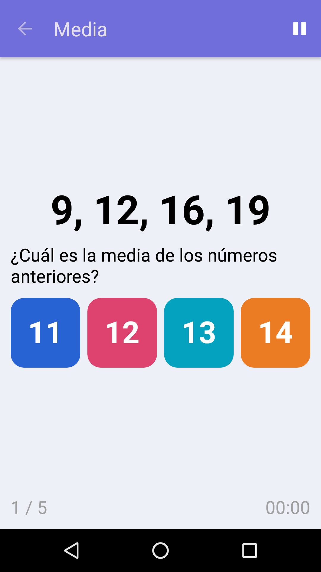 Media : Juego de matemáticas gratuito para iPhone y Android