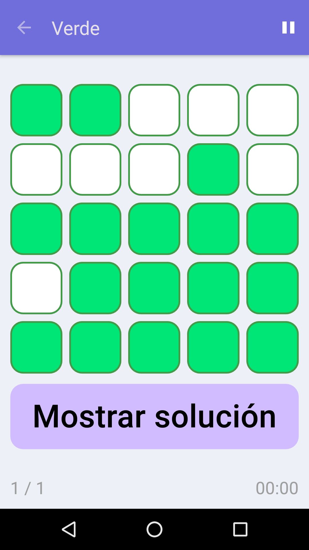 Verde : Juego de lógica gratuito para iPhone y Android