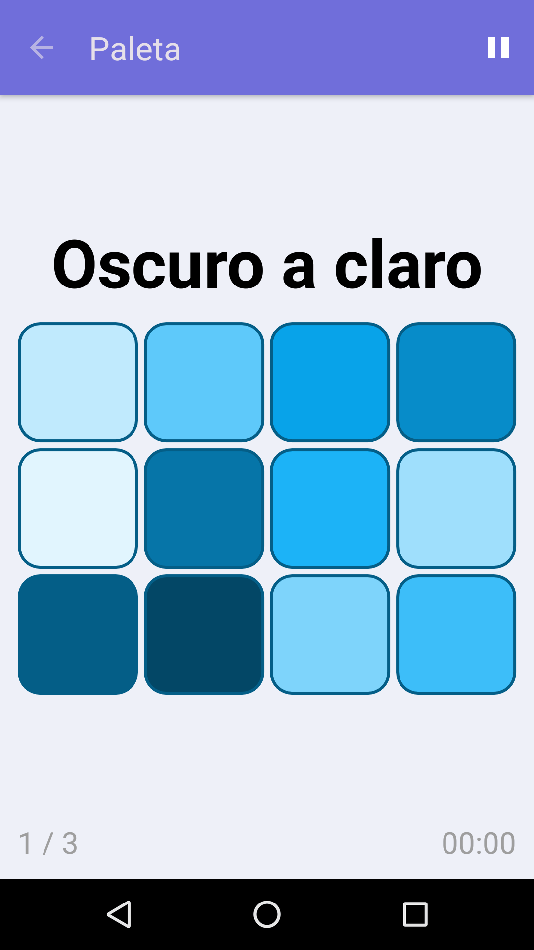 Paleta : Juego de concentración gratuito para iPhone y Android