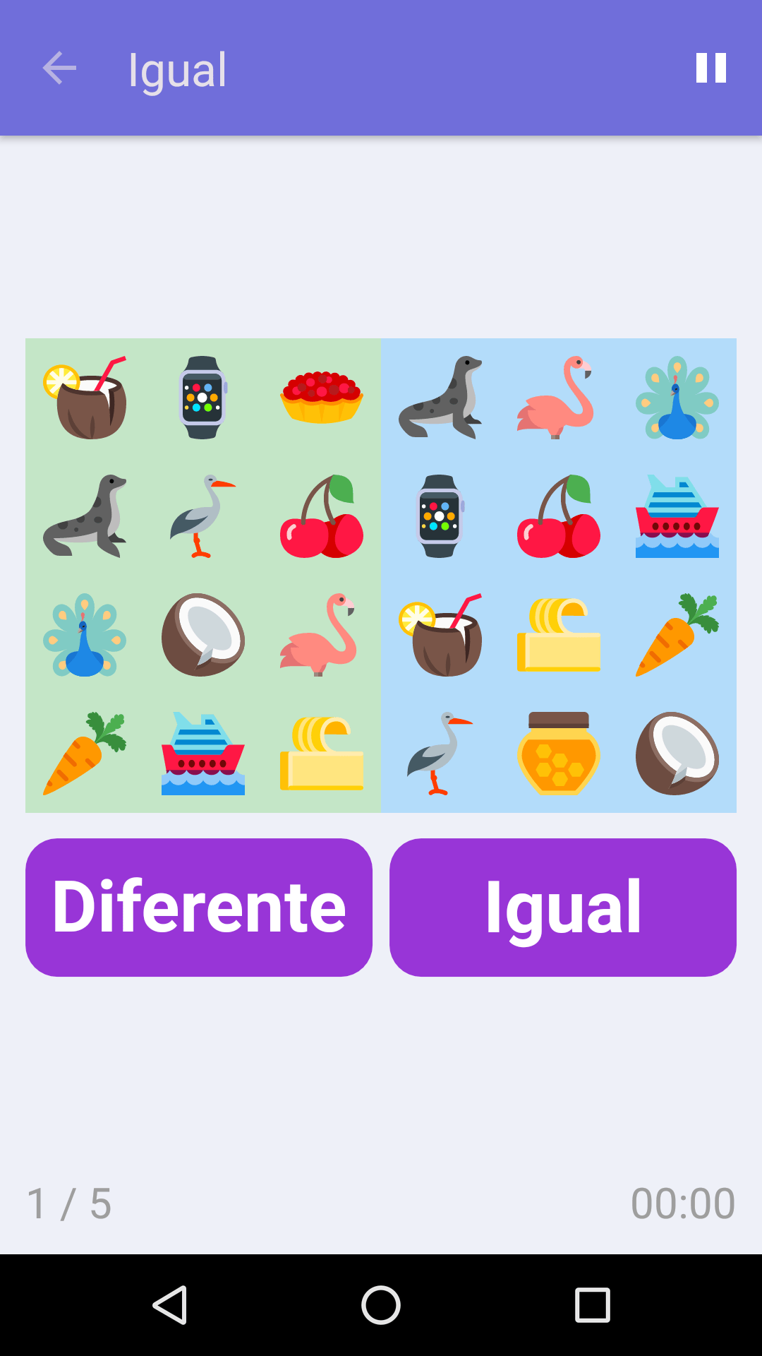 Igual : Juego de concentración gratuito para iPhone y Android