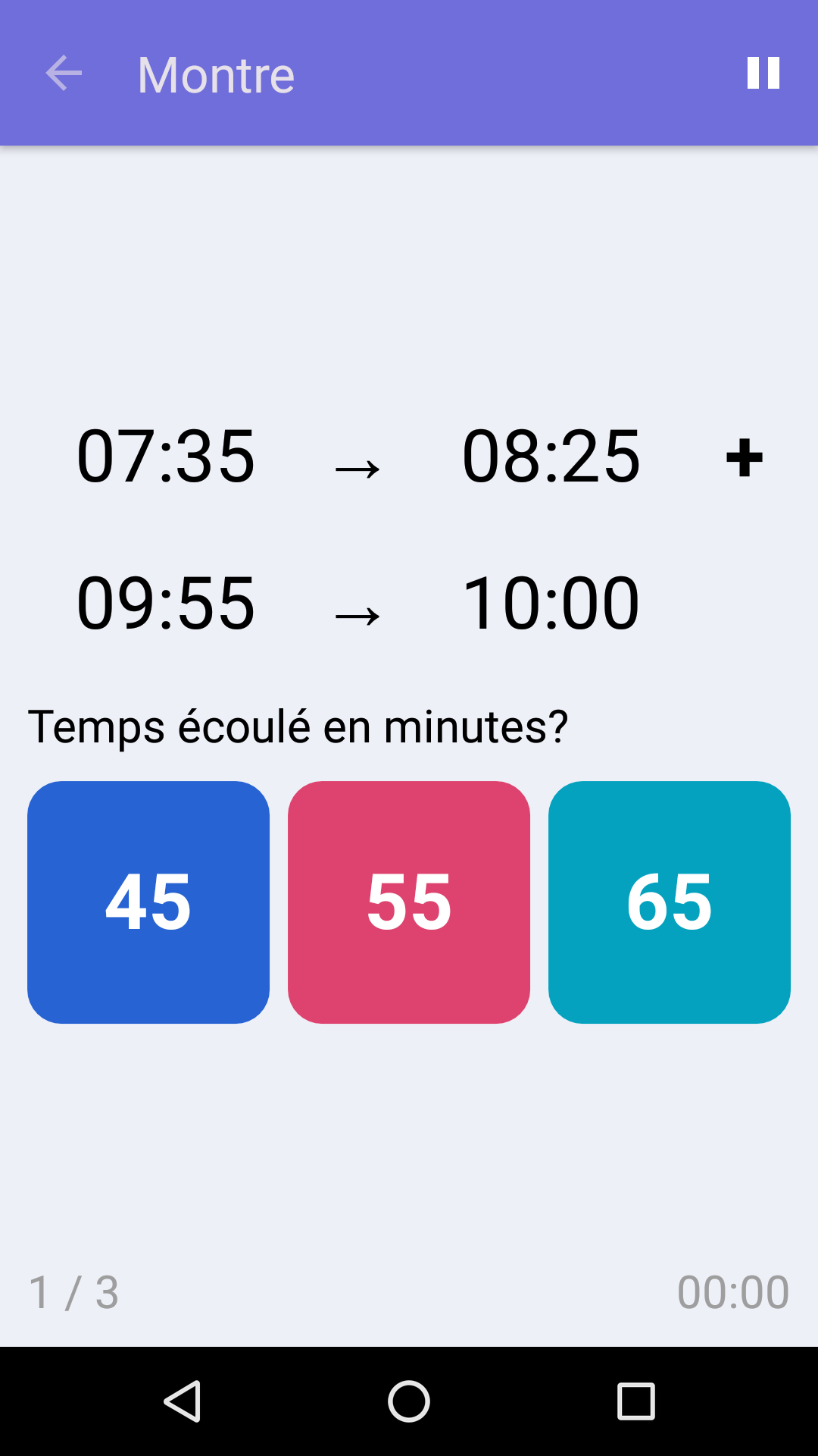 Montre : Jeu de math gratuit pour iPhone & Android