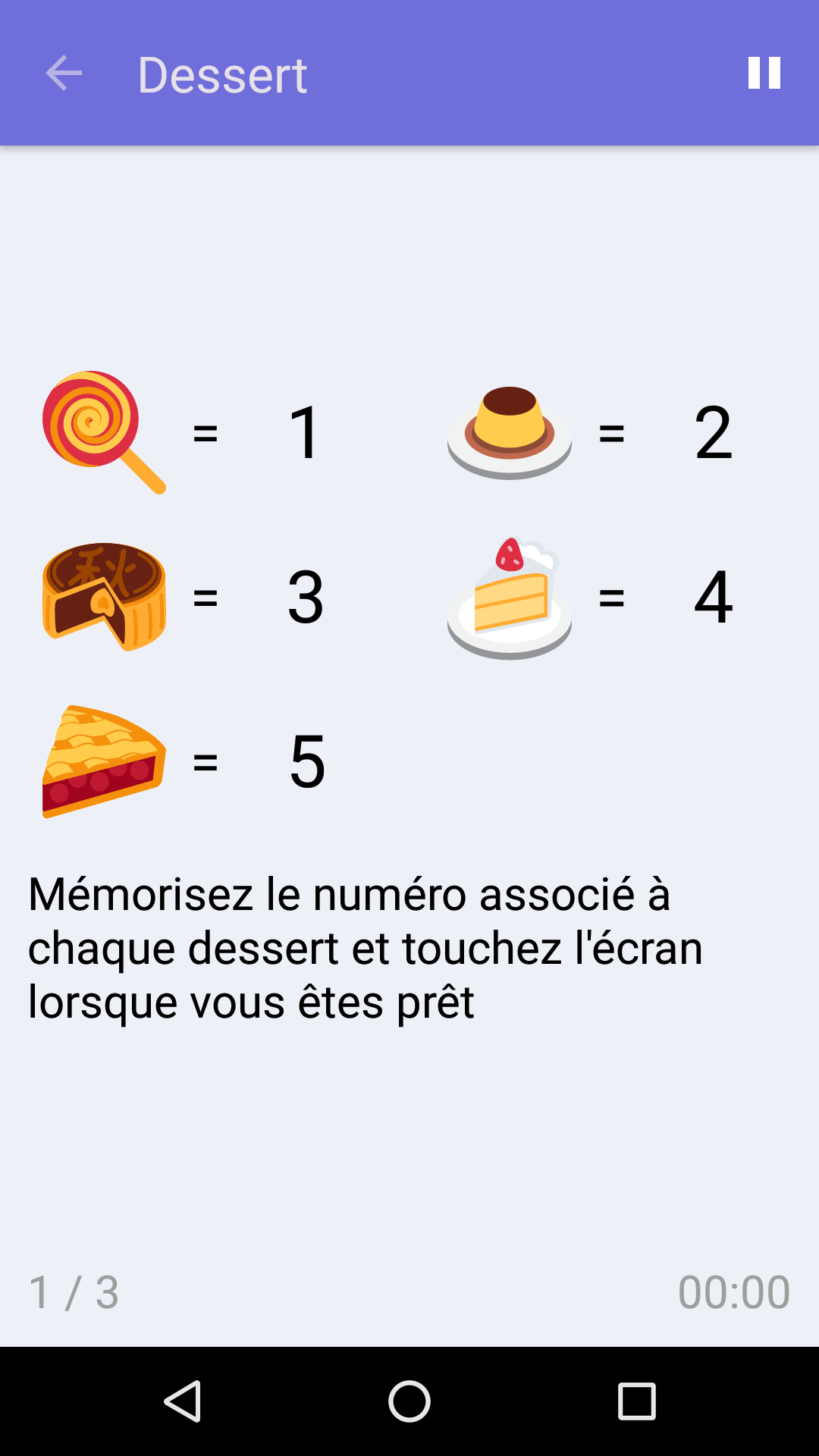 Dessert : Jeu de mémoire gratuit pour iPhone & Android