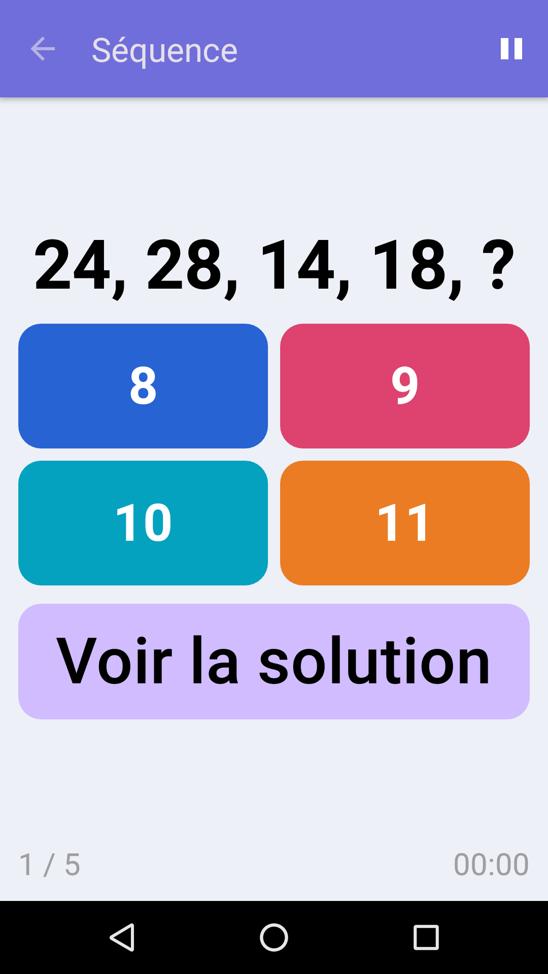 Séquence : Jeu de logique gratuit pour iPhone & Android