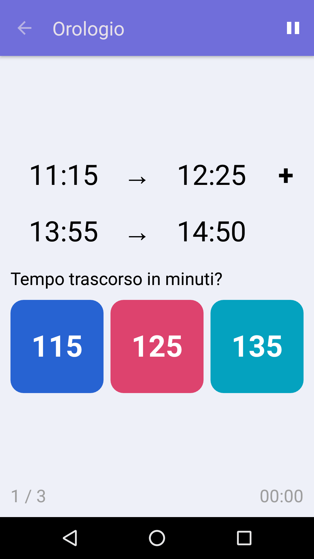 Orologio : Gioco di matematica gratuito per iPhone e Android