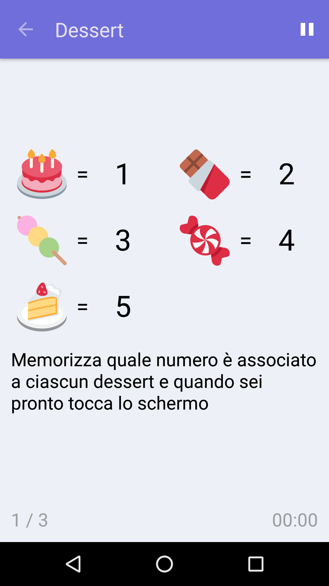 Dessert : Gioco di memoria gratuito per iPhone e Android