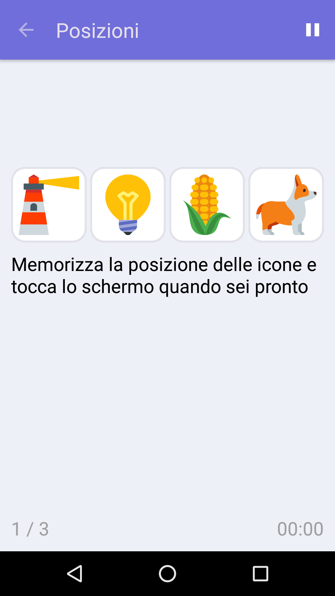 Posizioni : Gioco di memoria gratuito per iPhone e Android