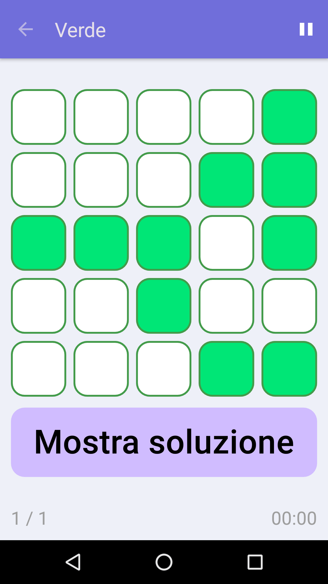 Verde : Gioco di logica gratuito per iPhone e Android