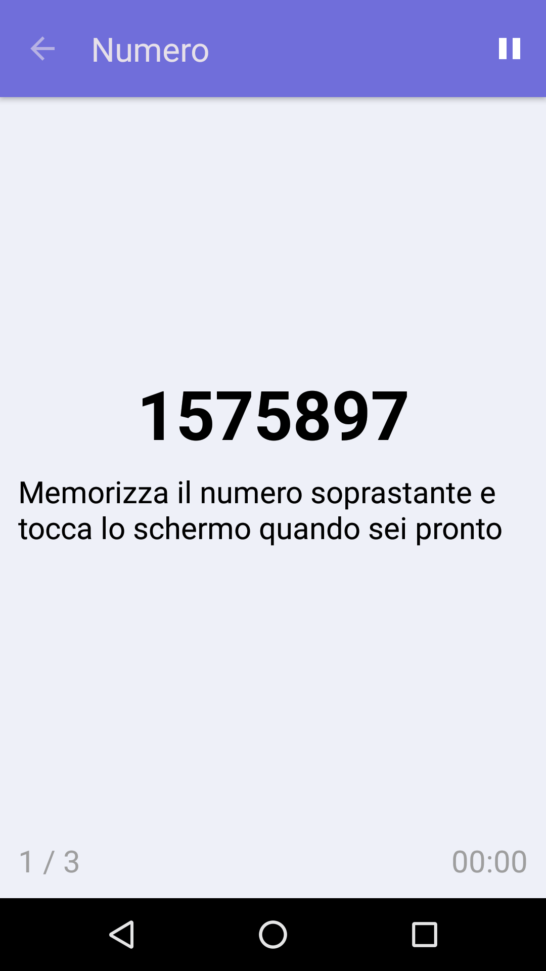 Numero : Gioco di memoria gratuito per iPhone e Android