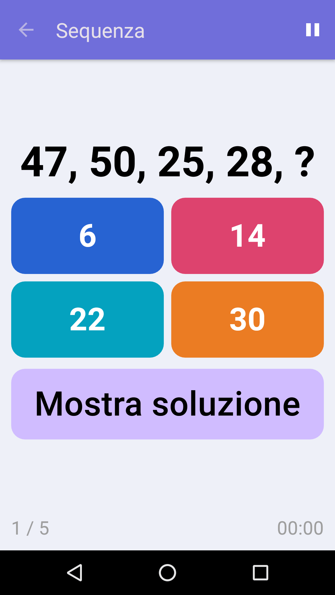 Sequenza : Gioco di logica gratuito per iPhone e Android