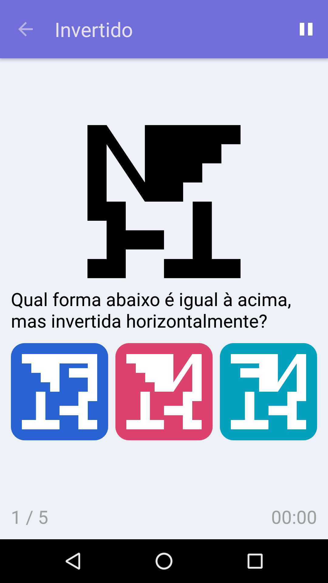 Invertido : Jogo gratuito para testar a sua lógica, para iPhone e Android