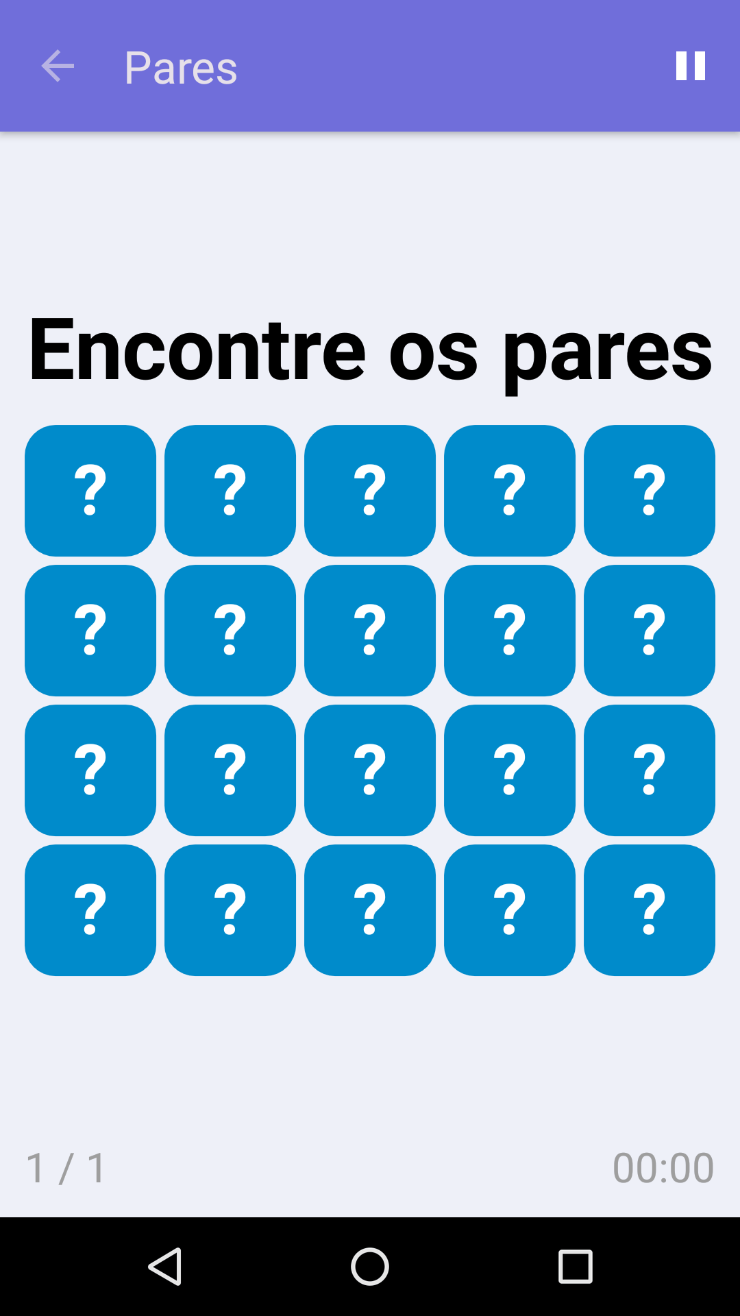 Pares : Jogo gratuito para testar a sua memória, para iPhone e Android